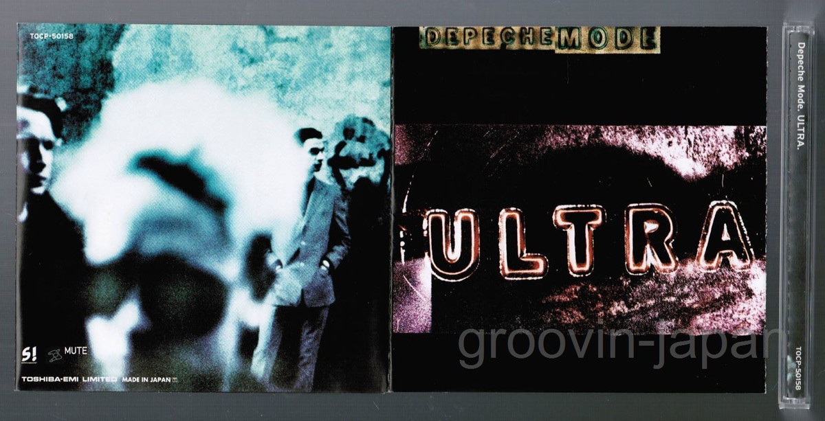 DEPECHE MODE Ultra JAPAN CD w/ OBI + fold-out INSERT TOCP DEPECHE MODE Ultra JAPAN CD w/ OBI + fold-out INSERT TOCP