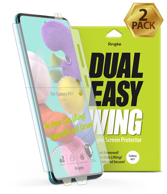 For Samsung Galaxy A51 / A71 Screen Protector Ringke [Dual Easy Wing] Film 2pc