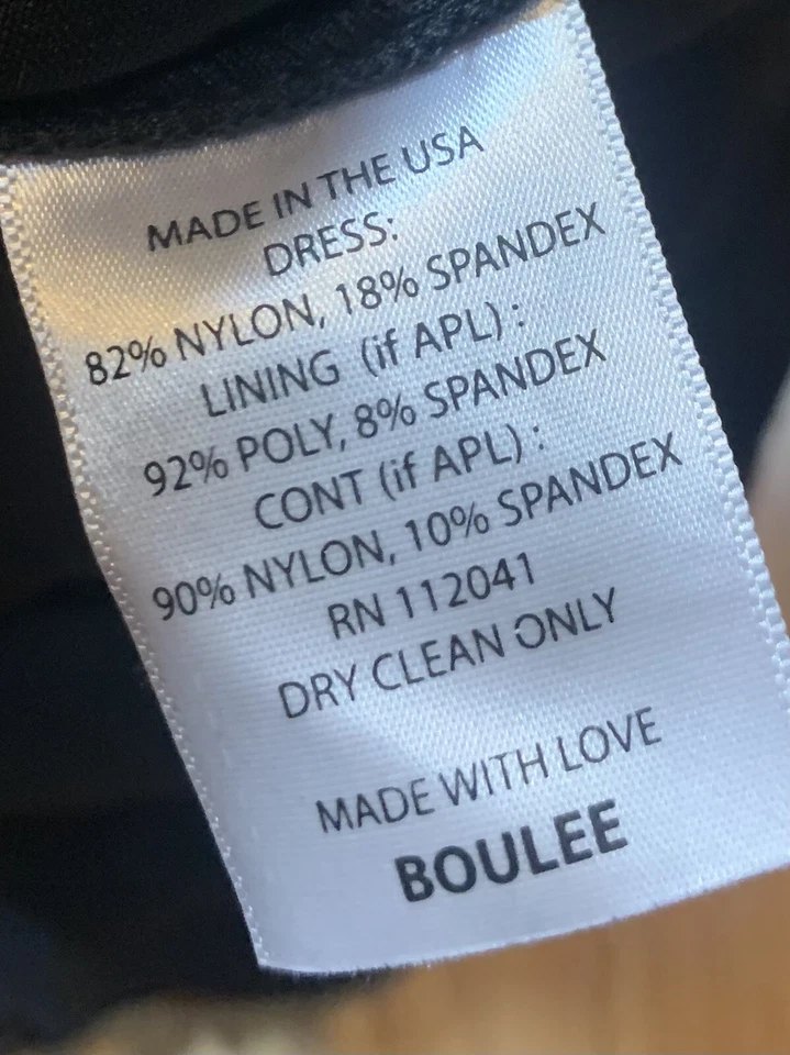 Nuevo con etiquetas Mini Vestido Boulee Negro Corte Talla 8 Foto 4 de 4