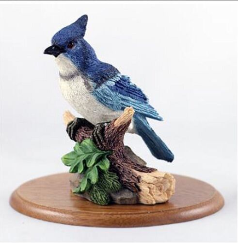 NEW - Blue Jay Figurine 4" Bird Sculpture Conversation Concepts BF31 - Picture 1 of 1