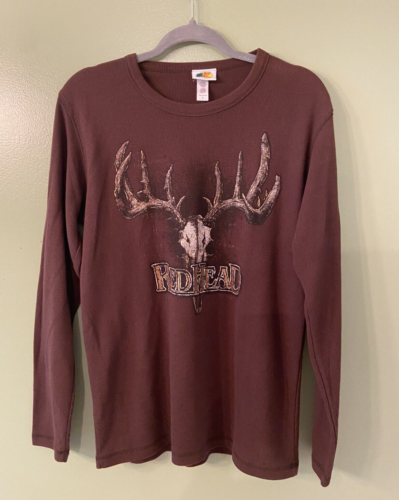 Bass Pro Shops Men's "Red Head" thermal long sleeve shirt size L - Picture 1 of 5
