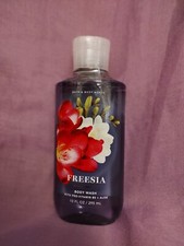 Bath  Body Works FREESIA Body Wash 10oz - With Pro-Vitamin B5  Aloe - SEALED