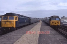PHOTO  CLASS 47  47121 AND 50011 CENTURION SUMMER SATURDAYS AT NEWQUAY USED TO S