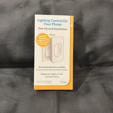 Lot of 4 SwitchMate Snap On Smart Light Switch Rocker White Switch Model RSM001W