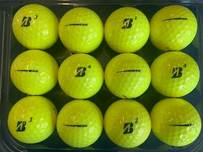100 AAAAA+ Bridgestone e6 Yellow golf balls 