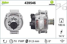 VALEO Lichtmaschine 180 A mit integriertem Re...