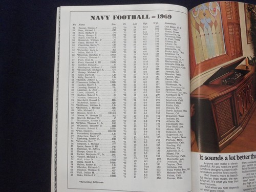 1969 29 novembre 1969 PROGRAMMA CALCIO ESERCITO-MARINA - STADIO JFK - PHILADELPHIA - K 137 - Foto 4 di 11
