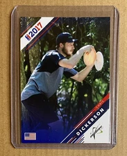 ⭐️2017⭐️ Disc Golf Pro Tour DGPT Chris Dickerson Trading Card Discraft Prodigy