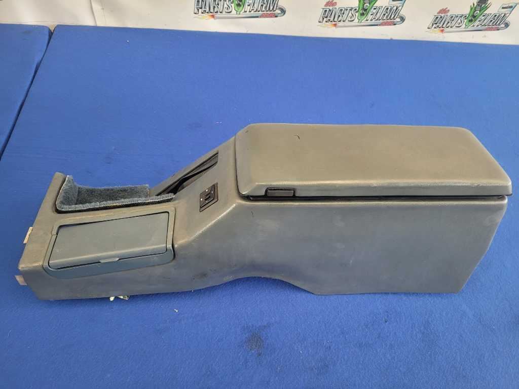 1990 Ford Mustang GT ASC Mclaren Convertible Armrest Center Console Blue 2603