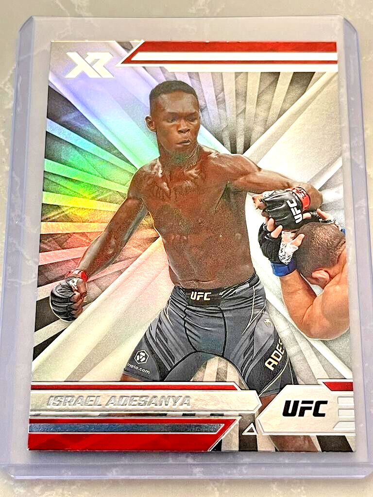 2022 Panini UFC Chronicles XR #288 Israel Adesanya Holo Foil