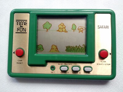1981 TIME & FUN SAFARI Handheld Electronic Game - Works Great | eBay