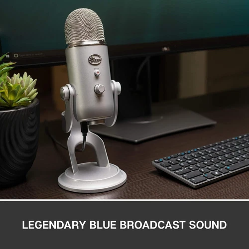 Blue Microphones Yeti USB Mikrofon - Silber
