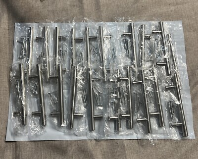 #ad 20 Pack Cabinet Pulls Brushed Nickel Kitchen Cupboard Handle 6#x27;#x27; $29.64