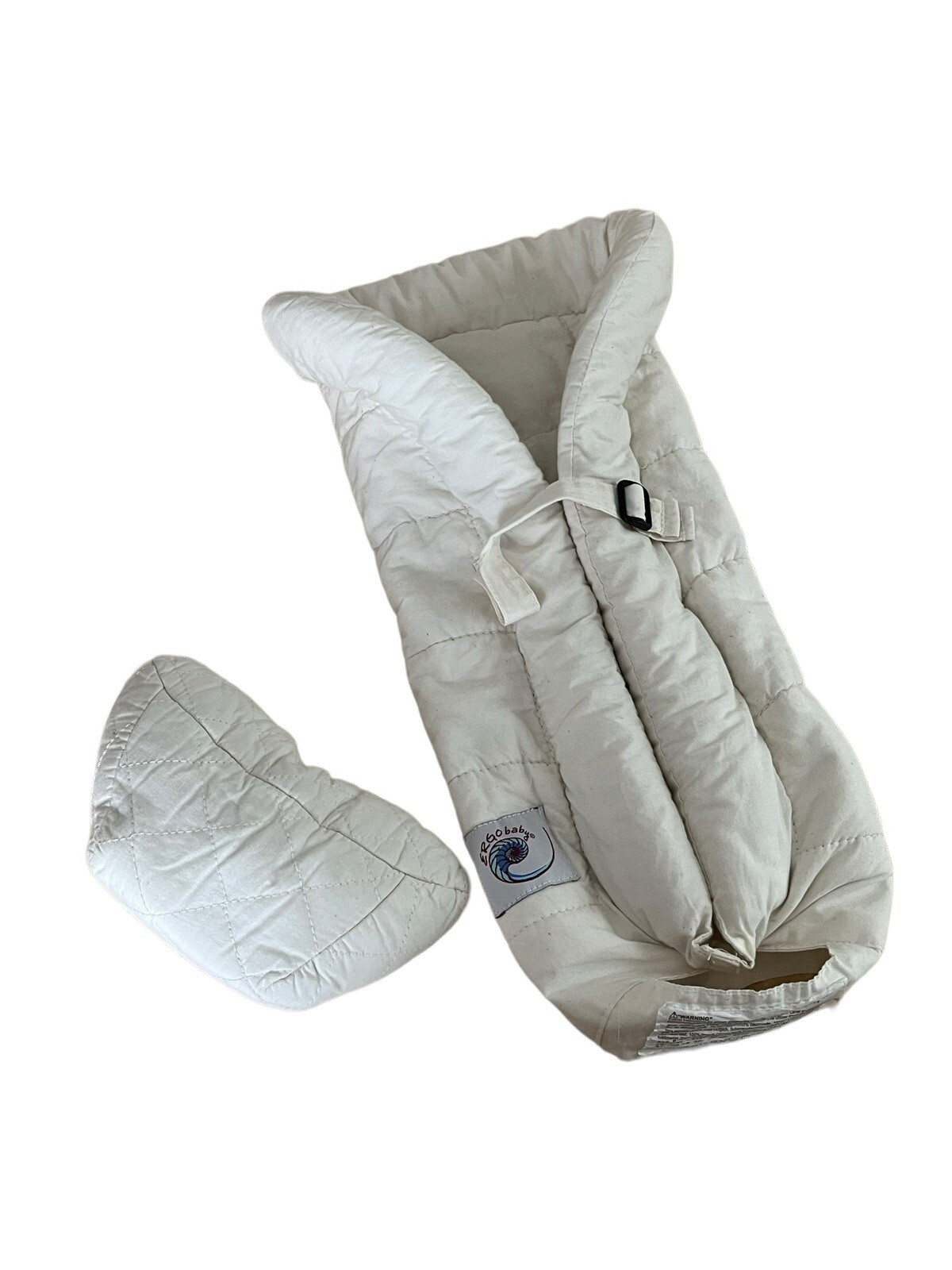 Ergo Baby Carrier Infant Insert Original Cotton Natural Color Unisex Newborn-image