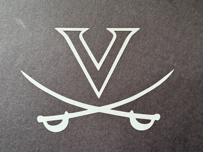 NCAA VIRGINIA CAVALIERS VINYL STICKER DECAL