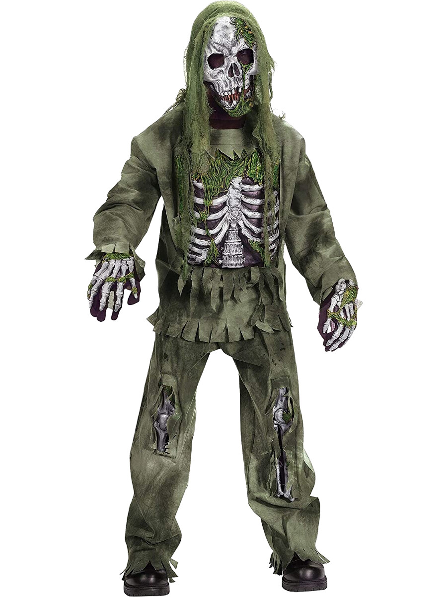 Drowned Skeleton Zombie Boy's Costume | eBay
