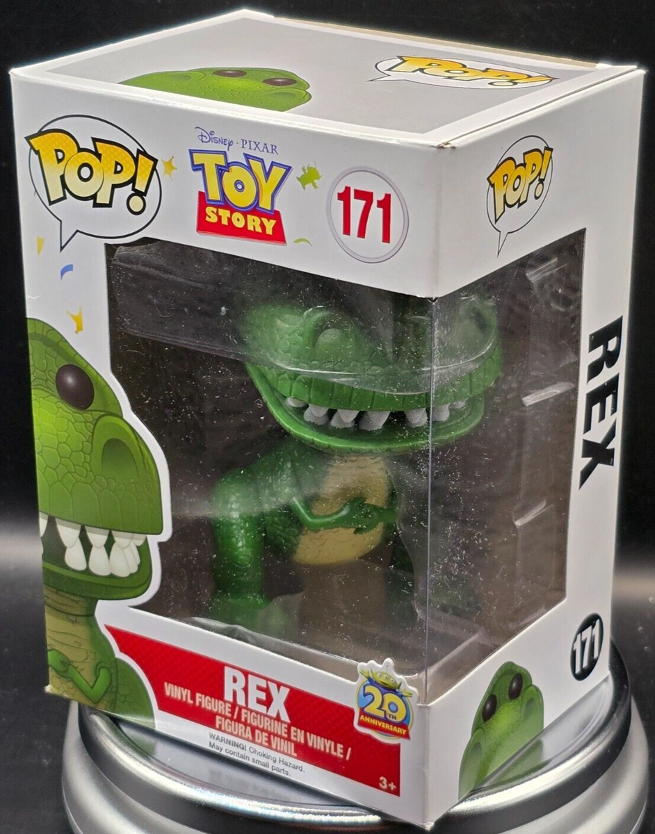 Funko Pop Pixar Toy Story Rex Vinyl Figure #171 Slight Box Damage