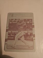 2017 Donruss Miguel Sano Magenta Printing Plate 1/1  Card#121