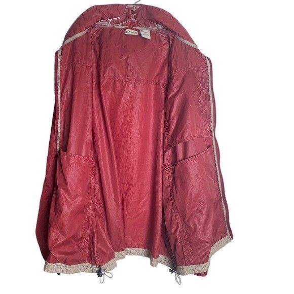 LL Bean Jacket Mens Extra Extra Large Stowaway Ho… - image 3