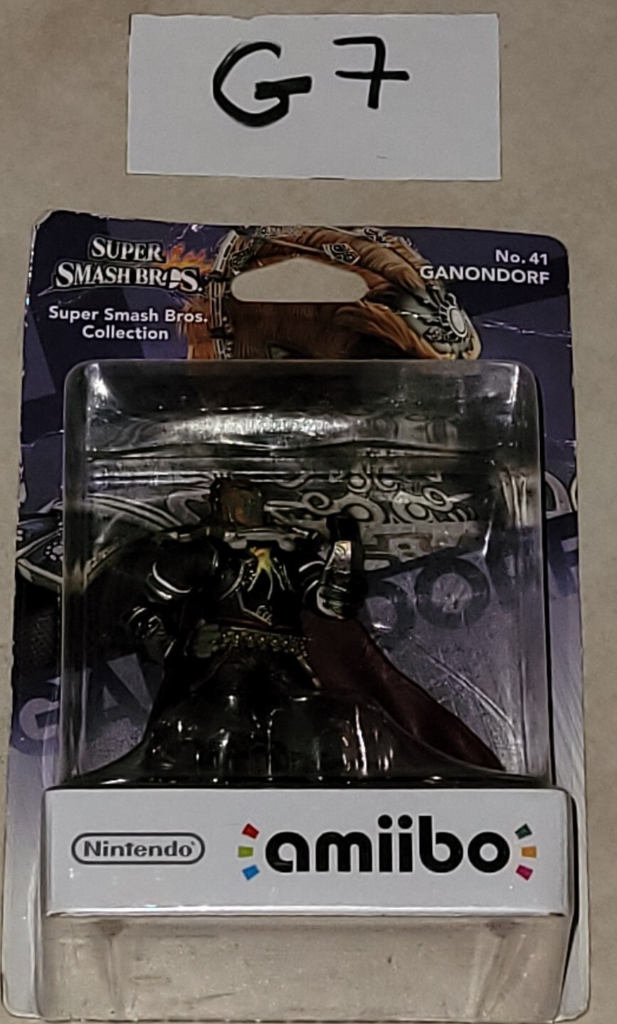 Amiibo Ganondorf figurine de collection Nintendo Super Smash Bros N°41 édition neuve