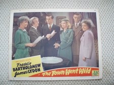 The Town Went Wild; James Lydon, Freddie Bartholomew; 1944 Lobby Card