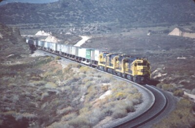 ATSF 5326 TRAILERS (SANTA FE - CAJON PASS) --- Original Slide T8-14 | eBay