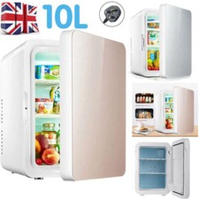 8/10L Mini Fridge Table Top Beer Small Drinks Cooler Warmer Ice Box Bedroom Car