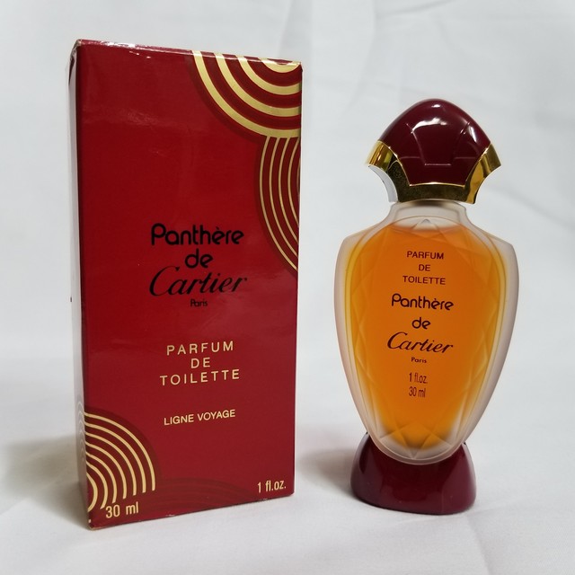 PANTHERE De Cartier Ligne Voyage .5 Oz / 15 Ml Parfum for Woman (vintage)  for sale online | eBay
