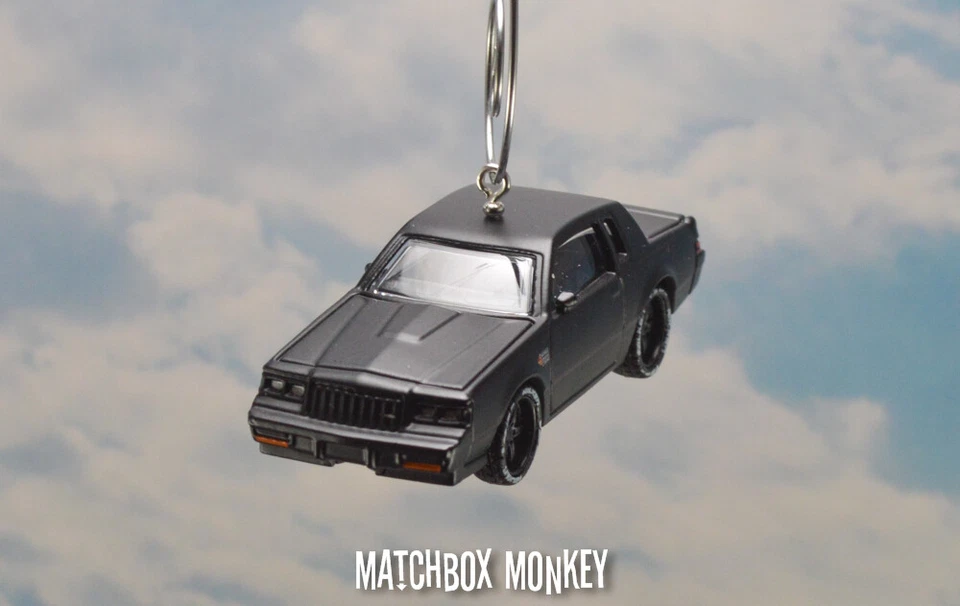 Buick Grand National 1987 1/64 adorno de Navidad clásico muscle car adorno Foto 3 de 4