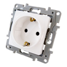 Steckdose Schuko 2P+E Kindersicherung NILOE Eco 764529 Legrand 2581