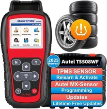 Autel MaxiTPMS TS508WF Tire Pressure Monitoring System TPMS  Relearn Reset Tool