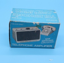 Radio Shack DuoFone 43-278 Telephone Amplifier Vintage 1985 w/ Box  Manual