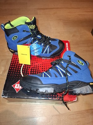 Winterschuhe, Wanderstiefel von Brütting in Gr. 33  __ blau __ mit Etikett