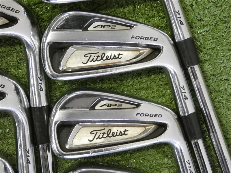 Titleist AP2 714 Forged Irons 4-P Stiff Steel +1" - Image 2 of 4