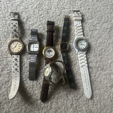 Lote de 6 relojes mixtos.   Sin probar. Waltham