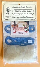 ALYCE SCHROTH Marking Sampler PINCUSHION KIT Counted Cross Stitch Recreation NIP