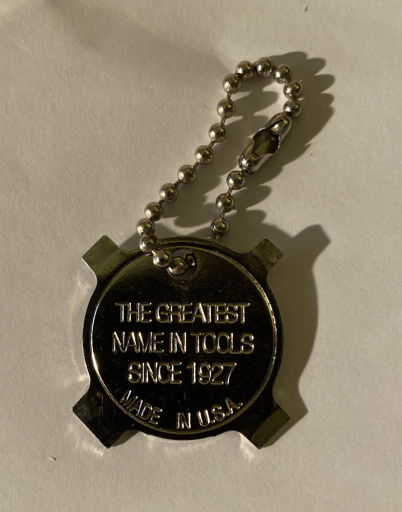 Vintage Craftsman 9-4160 Likenu 4 Way Pocket Screwdriver Keychain