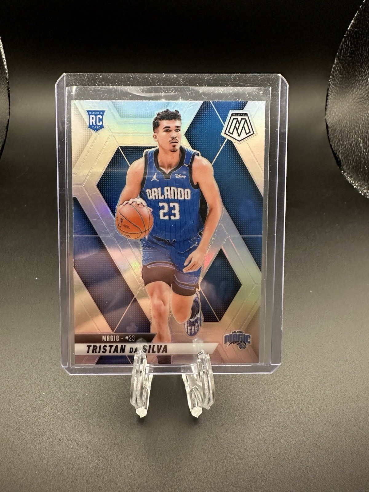 2024-2025 Panini Mosaic - Tristan Da Silva #230 Silver Prizm RC Orlando Magic