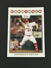 2008 Topps Anthony Reyes #272 St. Louis Cardinals (Q)