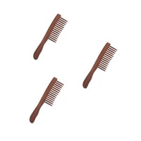 Sandelholz-Massagekamm Gua-Sha-Werkzeug Aus Naturholz Mit Breiten ZäHnen