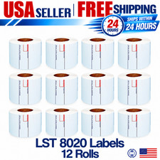 LST-8020 Printing Scale Label 58x60 mm 500 Labels UPC/Ingredients 12 Rolls Box C