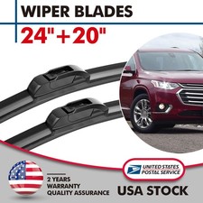 Set Of 2 OEM Quality Windshield Wiper Blades 24"+20" For Toyota Camry 2007-2011