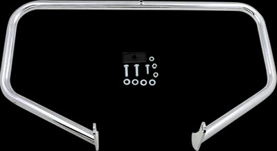 Lindby Unibar Front Highway Bar Chrome Harley Blackline 11-13