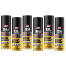 LAUCO Rust Converter Spray 13oz Pack of 6, Fast Dry Rust Remover  Converter