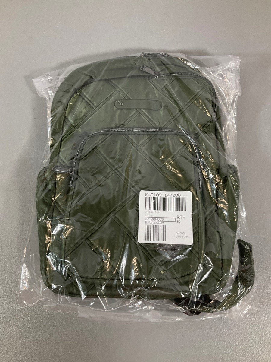 Lug ColorJoy Roadster Quilted Backpack - Unisex, Olive Green 