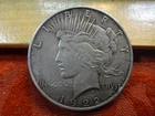 1922-D United States Silver Peace Dollar $1 - No Reserve - Free S&H USA