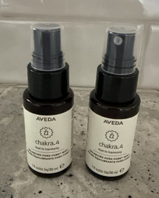 Aveda Chakra 4 Balancing Pure-Fume Mist  Feel In Harmony (2 )Two 1 oz Travel New