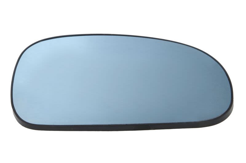 Right Exterior Mirror Glass (Convex, Blue) Fits: PEUGEOT 406 11.95-12.04