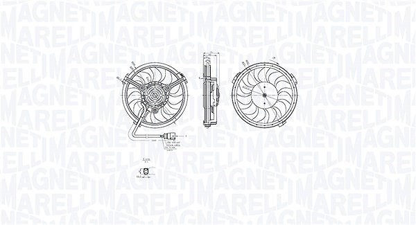 Magneti Marelli LüFter, MotorküHlung FüR Audi-image