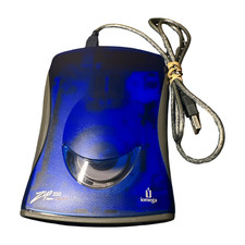 iOmega Z250USBPCMBP zip 250 USB Powered Portable Zip Disk Drive w/ USB Cable